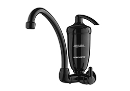 TORNEIRA COM FILTRO BICA MÓVEL BLACK ACQUA BELLA