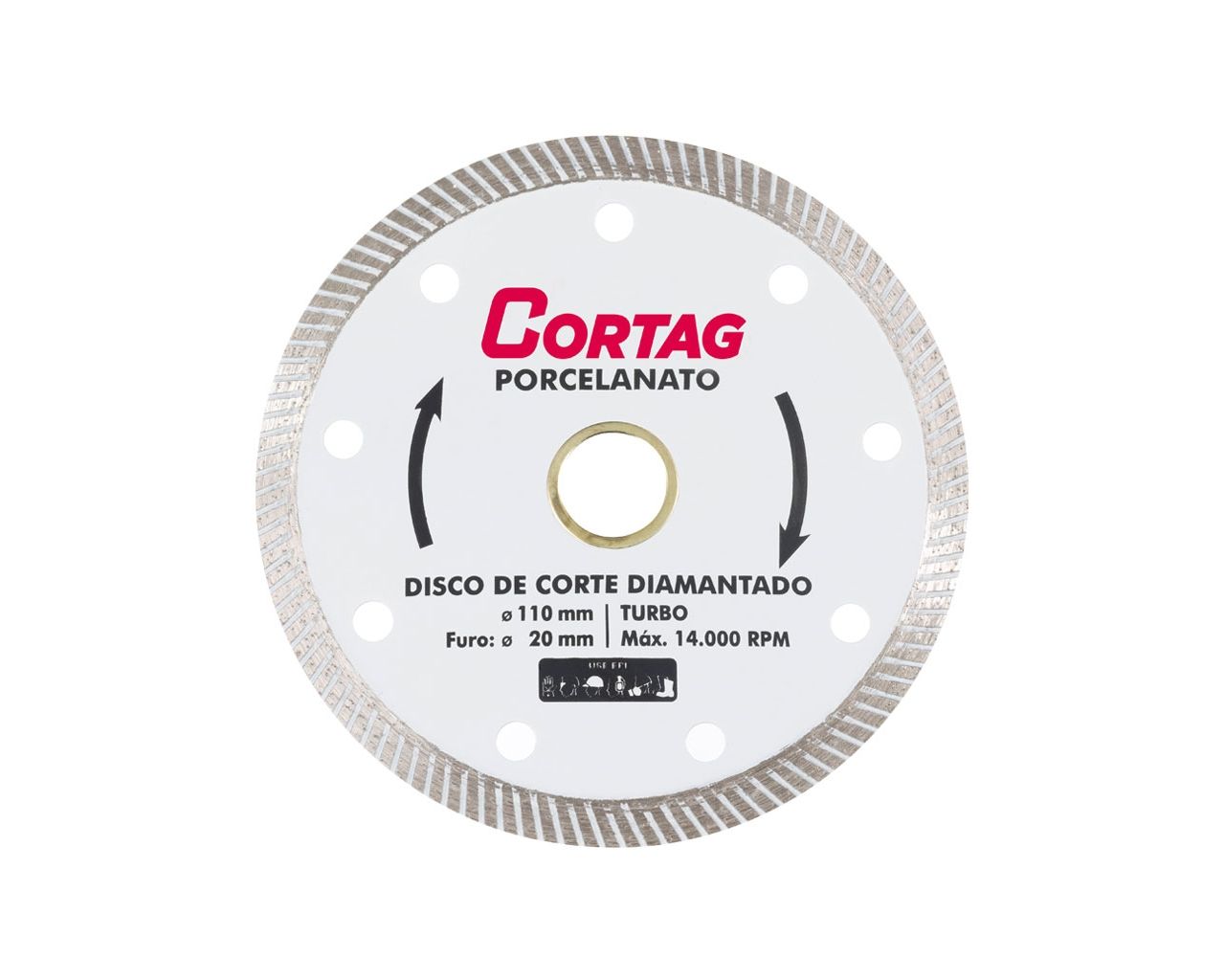 DISCO DIAMANTADO PORCELANATO BLISTER