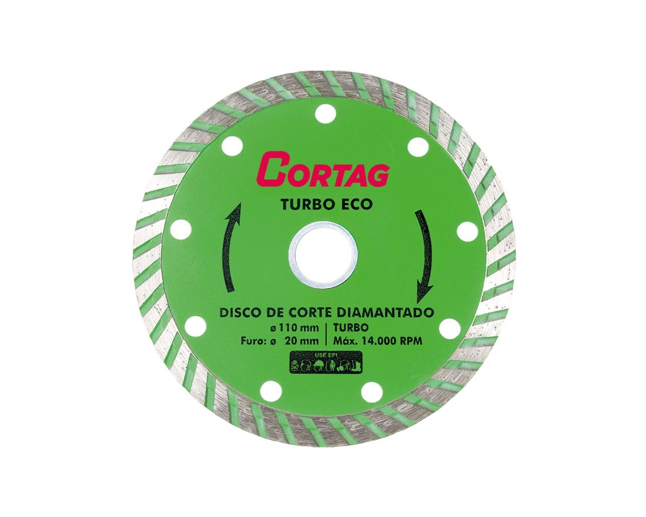 DISCO DIAMANTADO TURBO ECO BLISTER