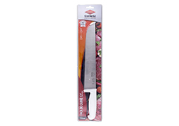 FACA PARA CARNE INOX CABO BRANCO 12