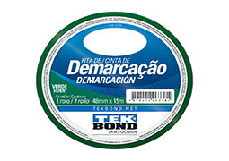 FITA DE DEMARCAÇÃO SOLO VERDE 48MMX15M BLISTER