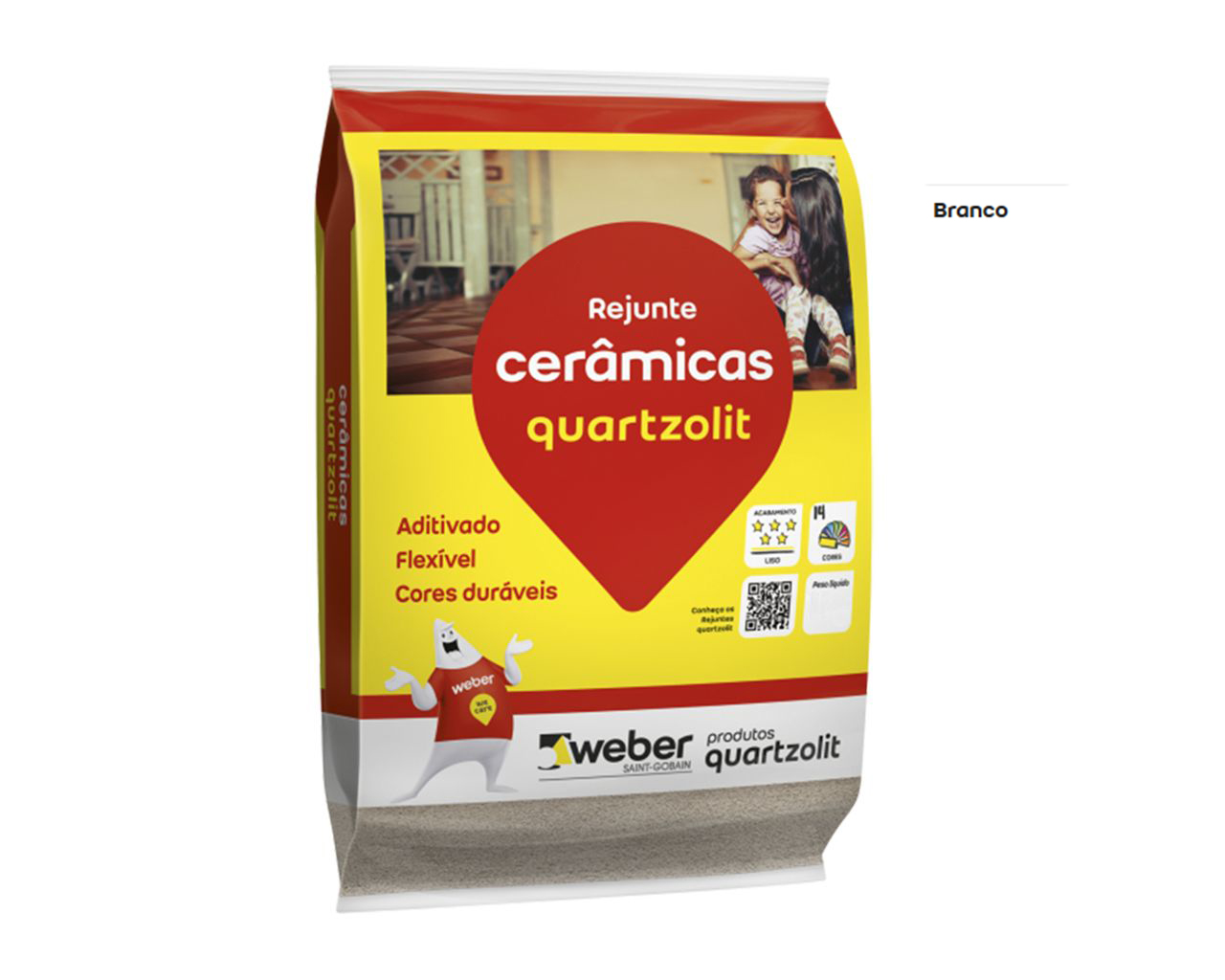 REJUNTE CERÂMICAS BRANCO 1KG