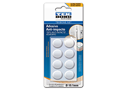 BATENTE PROTETOR REDONDO M 19,1MM 08PCS BLISTER