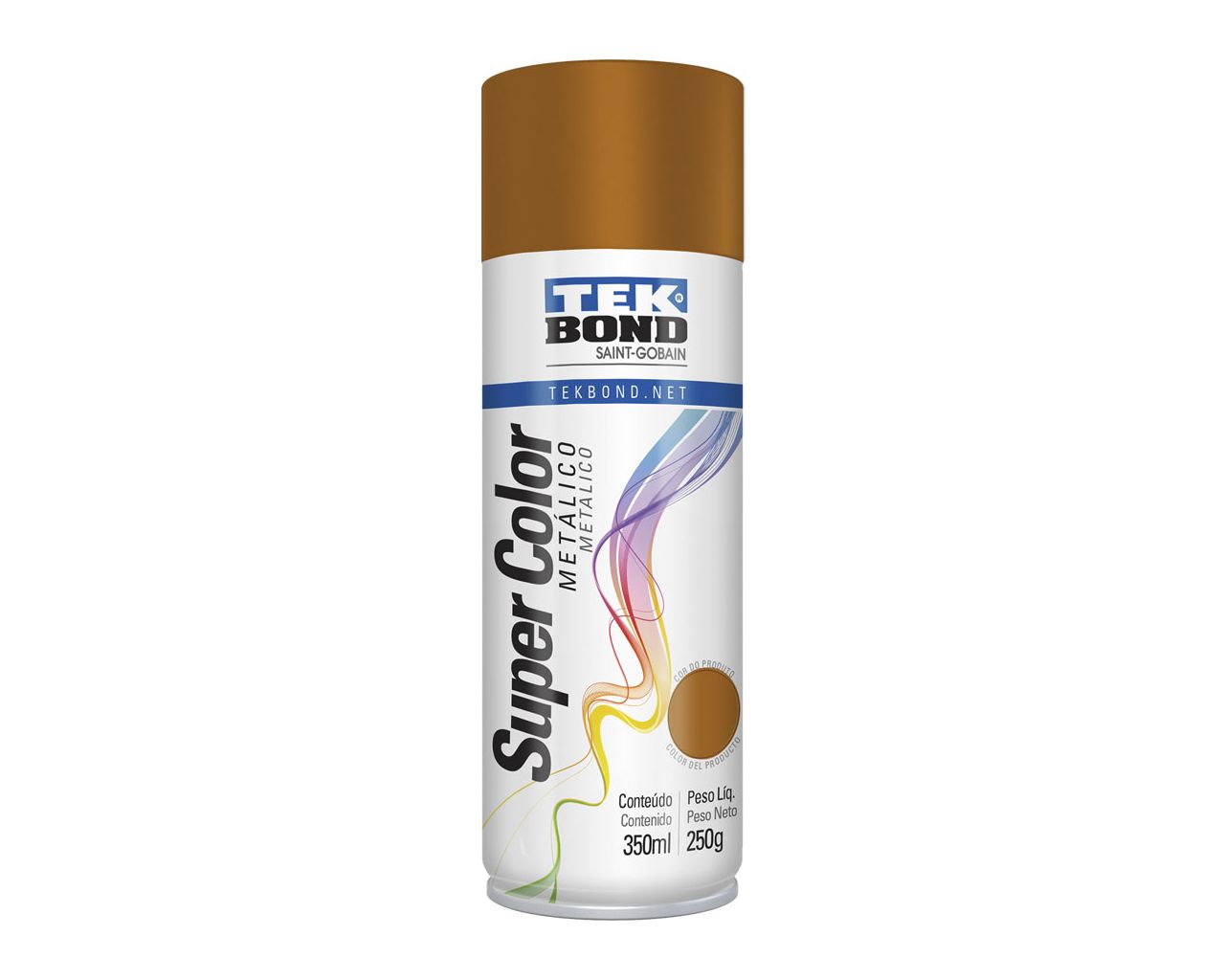 TINTA SPRAY METÁLICO COBRE 350ML/250G