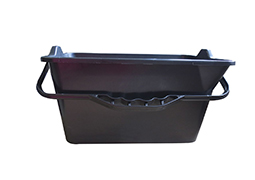 BALDE PARA PINTURA PRETO 11LTS