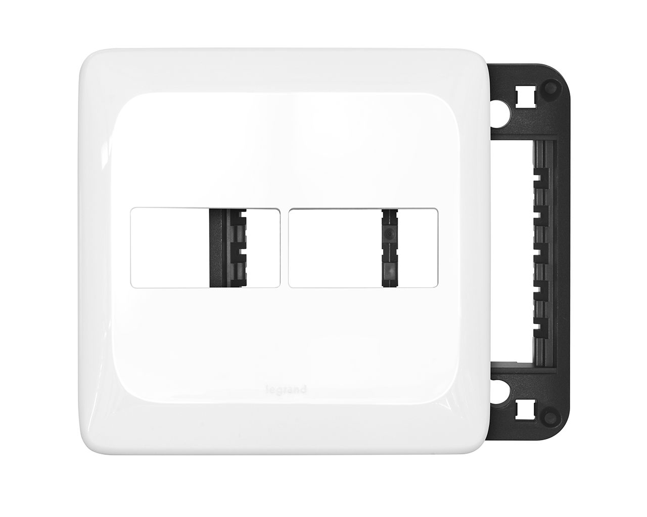 PIAL POP MÓDULO PLACA+SUPORTE 1+1 POSTO 4X4 LGP42