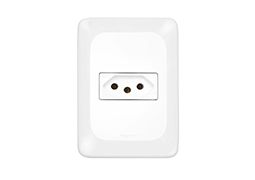 TOMADA PIAL POP 2P+T 20A 4X2 COM PLACA LGX03020