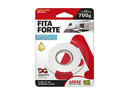 FITA DUPLA FACE FORTE ÁREAS GORDUROSAS 24MMX1,5M
