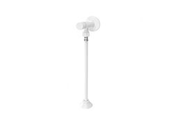 VÁLVULA MICTÓRIO TEMPORIZADA / AUTOMÁTICA BRANCA CANOPLA E FLEX 0,30CM