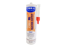SILICONE CIBRA ACÉTICO BRANCO 240G BLISTER
