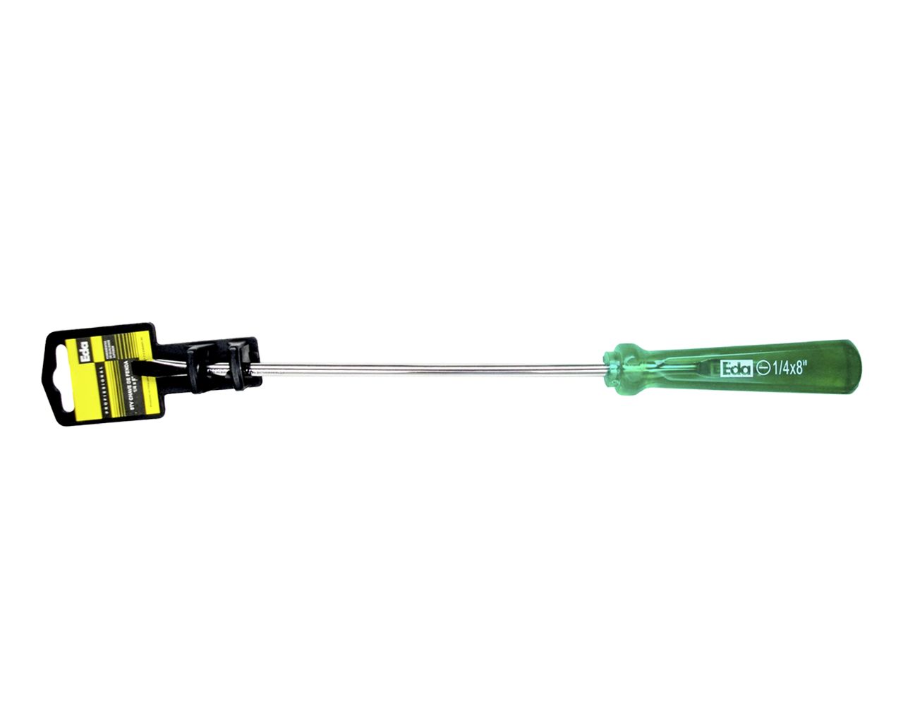 CHAVE FENDA PONTA MAGNÉTICA ACETATO VERDE 1/4