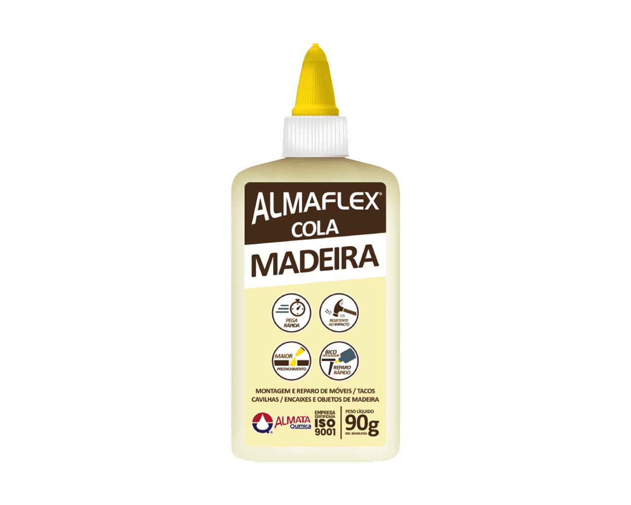 COLA MADEIRA ALMAFLEX 090G