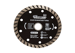 DISCO DIAMANTADO TURBO 110X20MM BLISTER