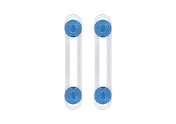 TRAVA DE SEGURANÇA PARA GAVETA 17,4X3X1,1CM BLISTER