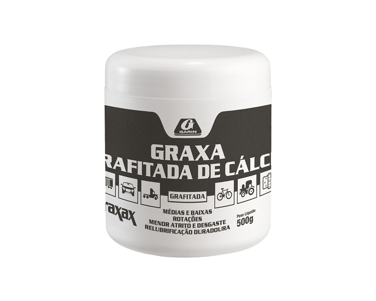 GRAXA CÁLCIO GRAFITADA POTE 500G