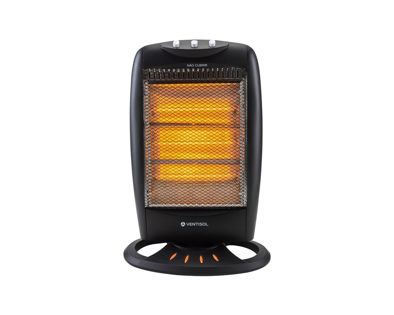 AQUECEDOR HALÓGENO OSCILANTE MOD AH 220 MAX 1200W