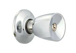 FECHADURA CILINDRICA TULIPA EXTERNA INOX ESCOVADO