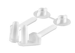 CONJUNTO FIXAÇÃO ASSENTO SANITÁRIO BLISTER