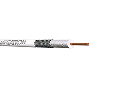 CABO COAXIAL RG06 95 300M BRANCO