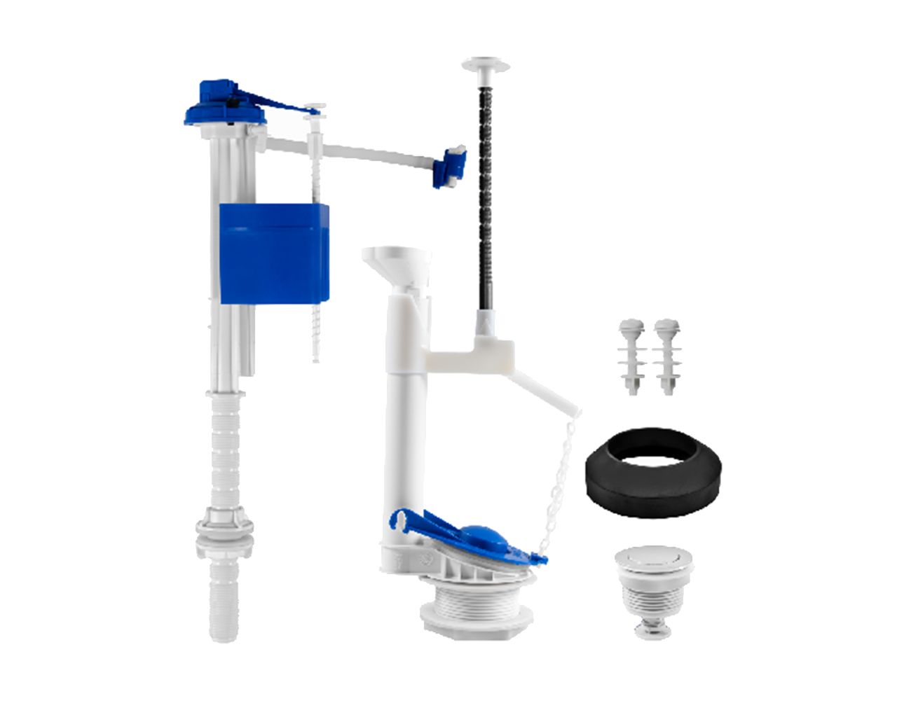 MECANISMO CAIXA ACOPLADA COMPLETO UNIVERSAL C HEU2 SUPERIOR MU2/SP