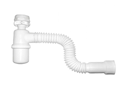 SIFÃO SANFONADO COPO UNIVERSAL BRANCO