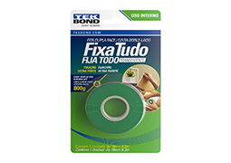 FITA DUPLA FACE ACRÍLICA INTERNA 19MMX2MM BLISTER
