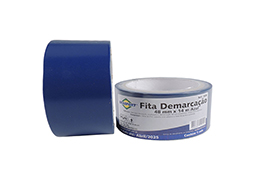 FITA DE DEMARCAÇÃO SOLO 48MMX14M AZUL REF 7638