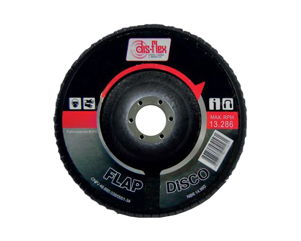 DISCO FLAP PRATA 4.1/2