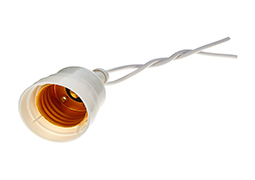 SOQUETE PENDENTE COM RABICHO TERMOPLÁSTICO BRANCO