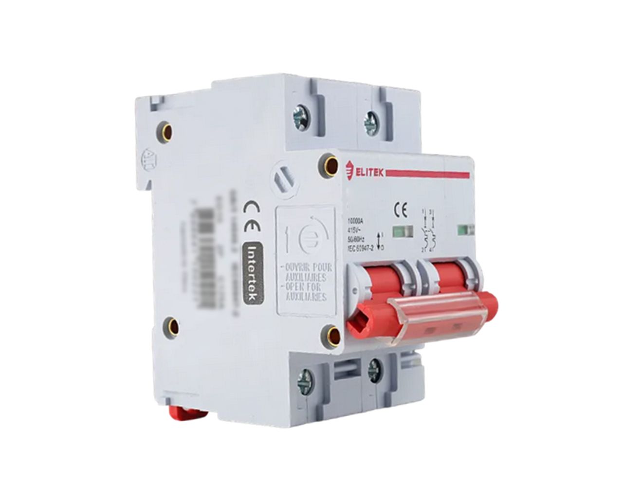 DISJUNTOR DIN BIPOLAR CURVA C100KA