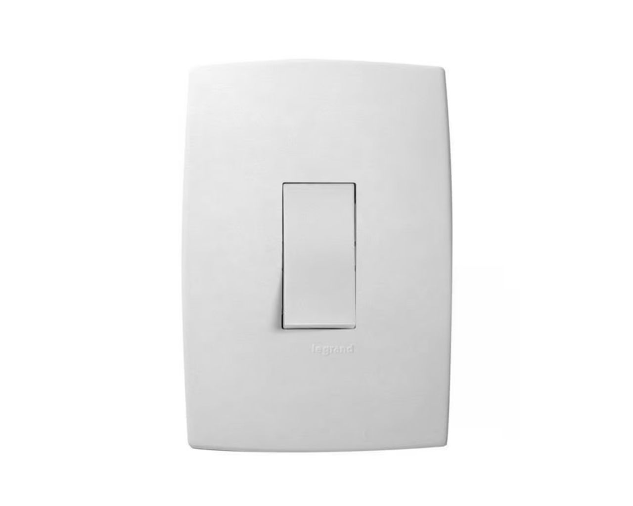 INTERRUPTOR PIAL PLUS SIMPLES VERTICAL 10A 4X2 COM PLACA