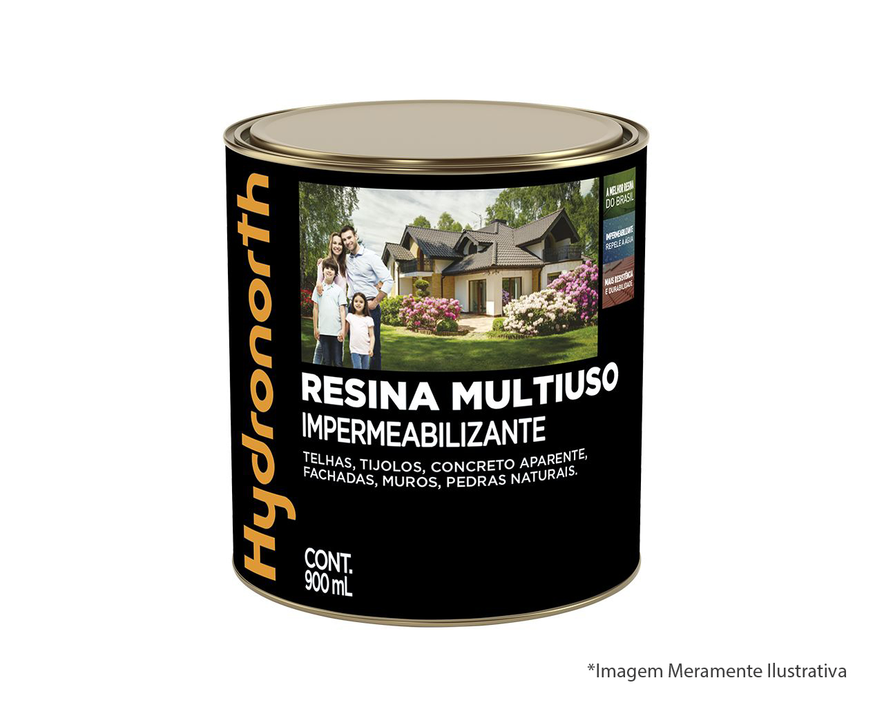 RESINA INCOLOR BRILHO 900ML