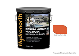 RESINA ACQUA MULTIUSO COR CERÂMICA TELHA 18L