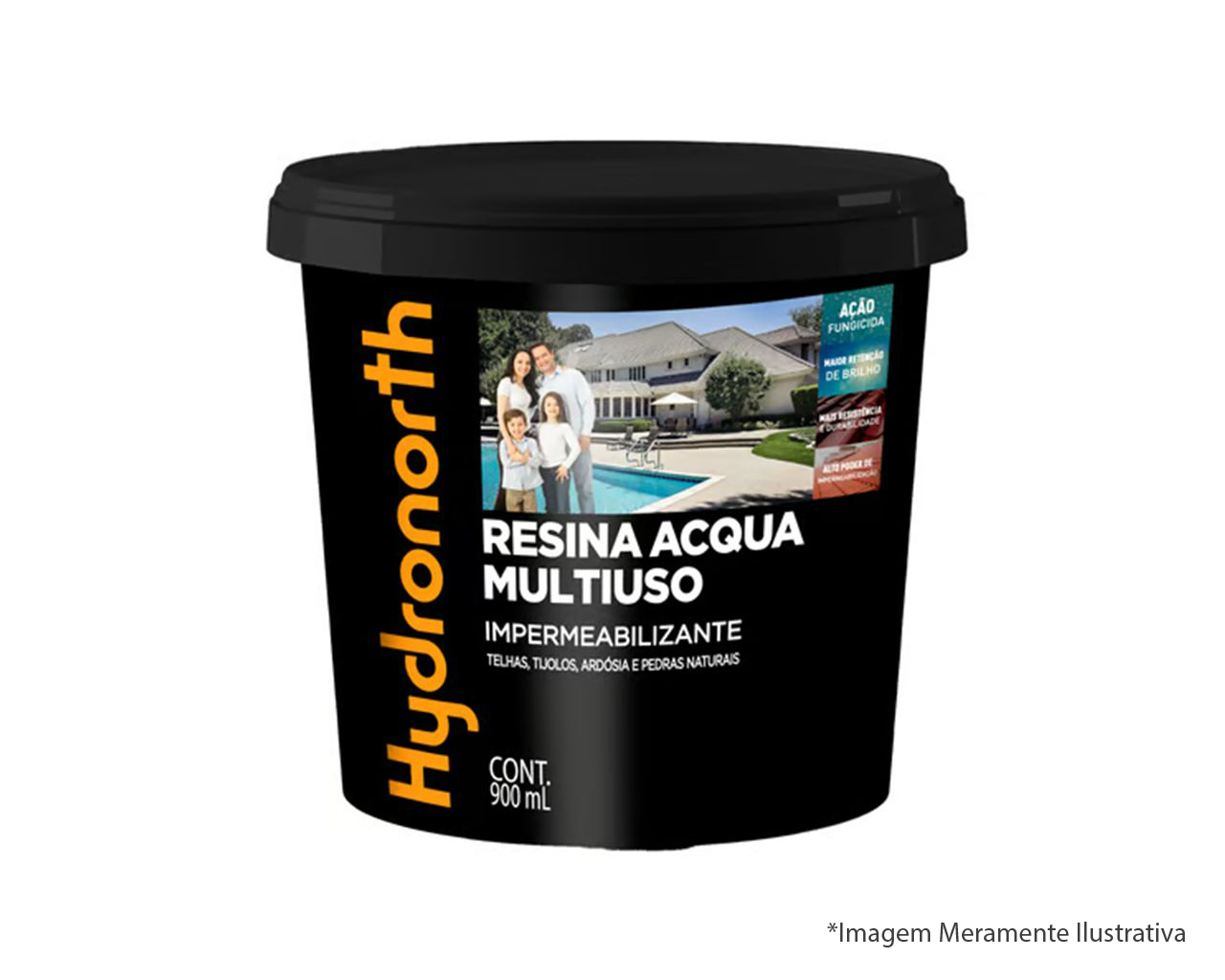 RESINA ACQUA MULTIUSO INCOLOR FOSCO 900ML