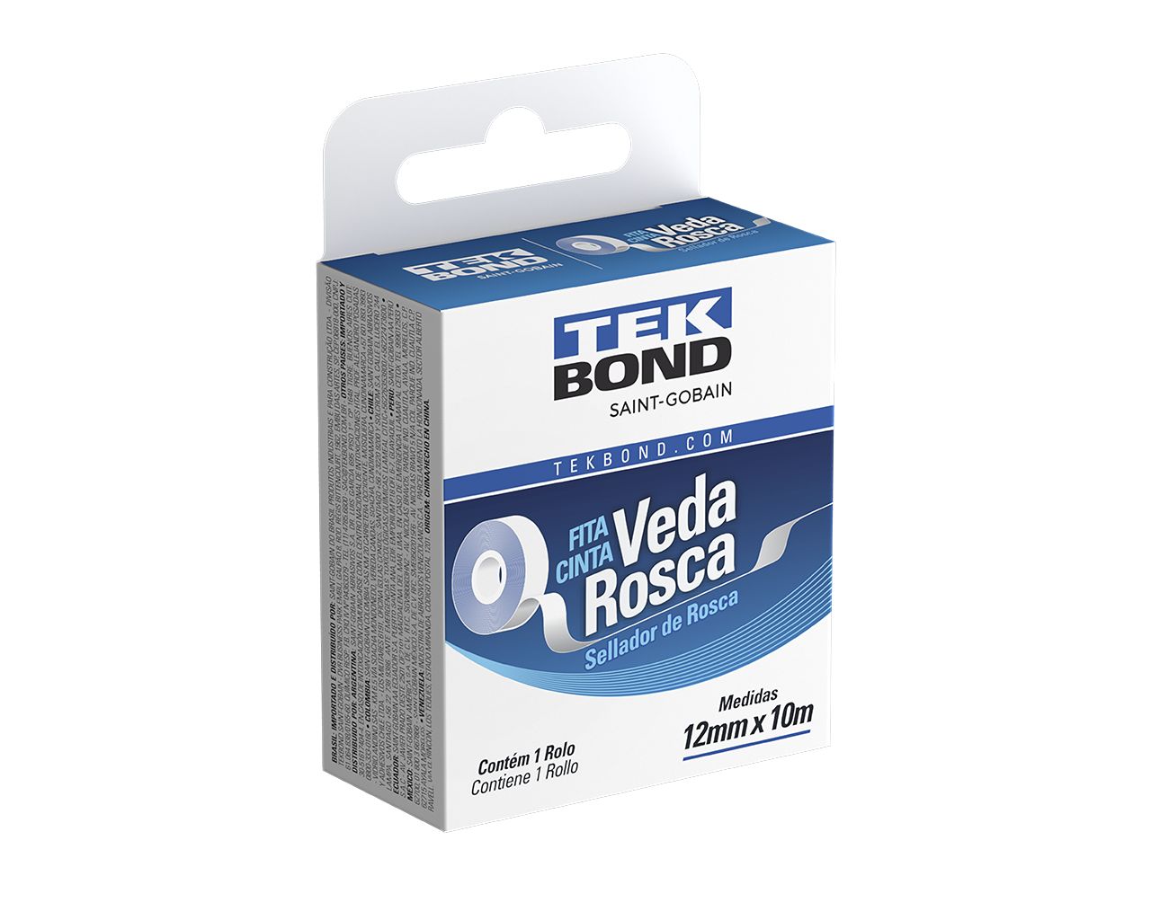 FITA VEDA ROSCA 12MMX10M