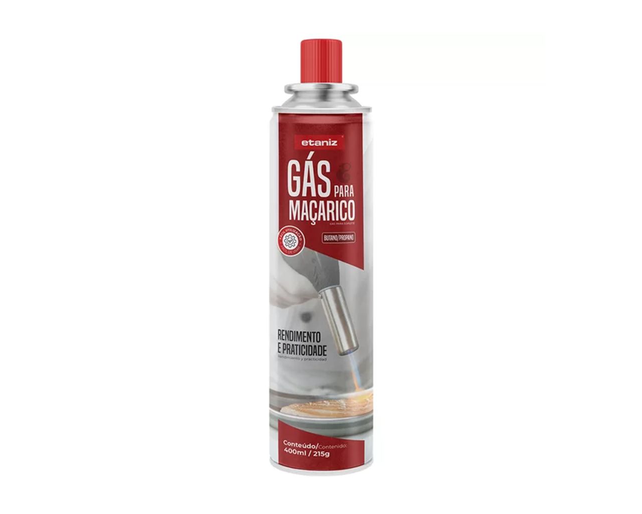 CARTUCHO GÁS PARA MAÇARICO 400ML/215G