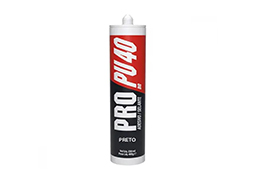 SELANTE PRO PU 40BR PRETO 400G/230ML