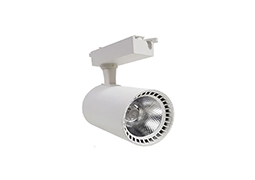 LUMINÁRIA LED SPOT PARA TRILHO BRANCA 10W 3000K LUZ AMARELA BIVOLT