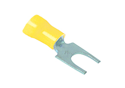 TERMINAL FORQUILHA 6,5MM AMARELO 10PCS 1939