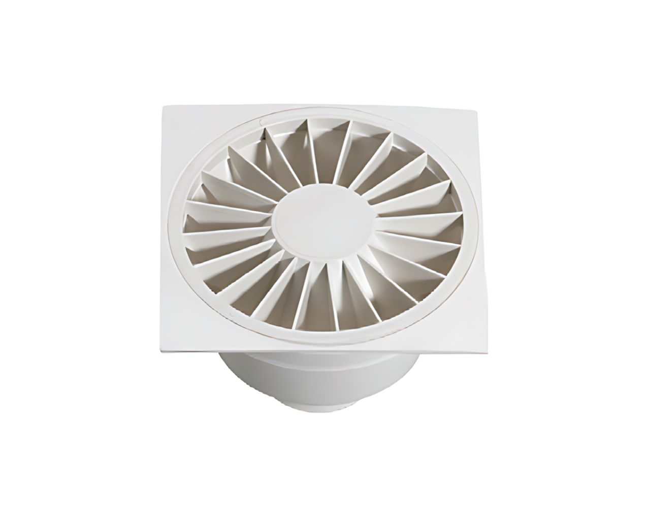 RALO POPULAR REDONDO BRANCO COM GRELHA QUADRADA 1325