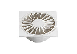 RALO POPULAR REDONDO BRANCO COM GRELHA QUADRADA 1325