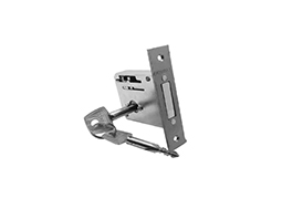 FECHADURA AUXILIAR TETRA INOX CROMADA