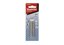 BROCA AÇO RÁPIDO HSS-TIN 3.5 x 70MM COM 02 PCS D-64054