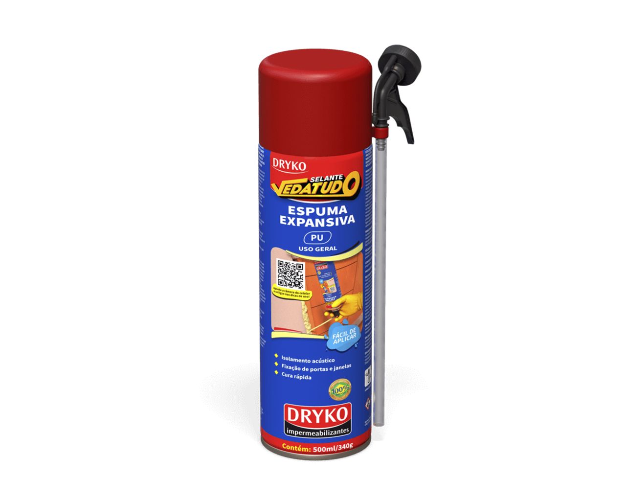 ESPUMA EXPANSIVA DRYKO 500ML/340G
