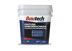 BAUTECH PINTURA EMBORRACHADA GRAFITE 20KG