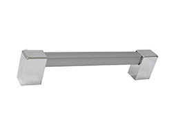 PUXADOR ABS KANKUM 160MM ALUF/CROM COM2PCS