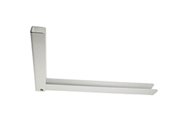 CANTONEIRA MÃO FRANCESA DOBRÁVEL 28CM BRANCA