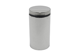 ESPAÇADOR DE VIDRO 5CM METAL CROMADO
