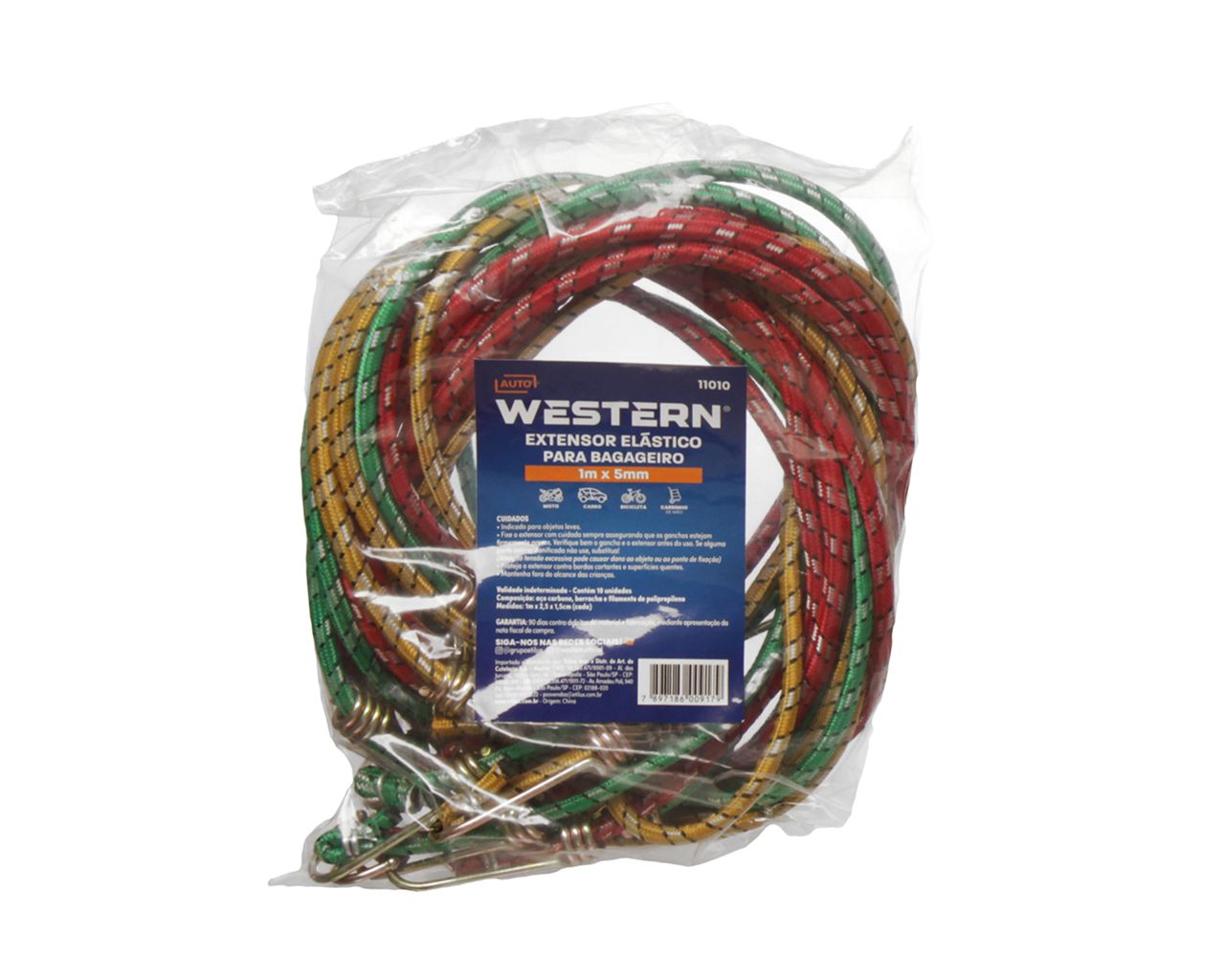 EXTENSOR BAGAGEIRO 1,0M 10PCS 11010