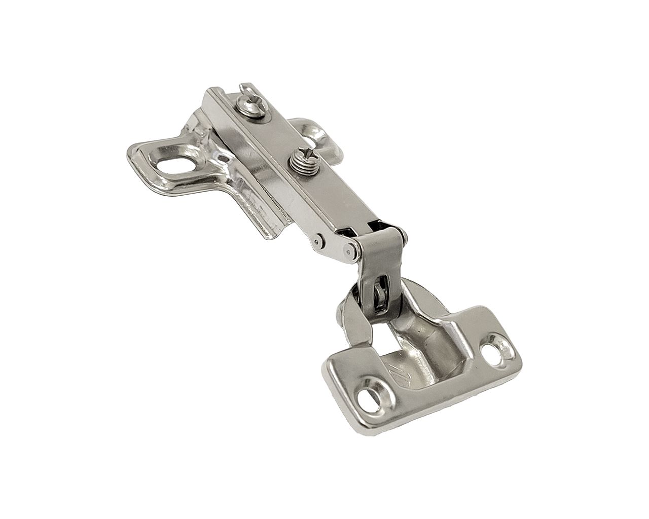 DOBRADIÇA PRESSÃO 26MM RETA METAL COM 2 PEÇAS
